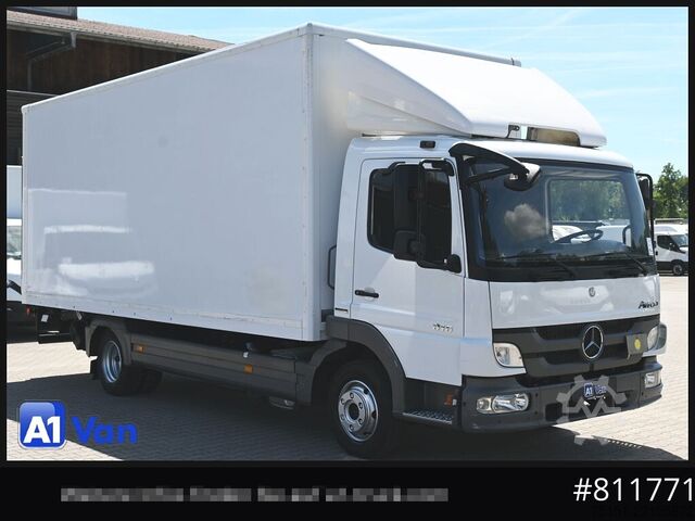 Box van MERCEDES-BENZ Atego 816 Koffer, LBW, Luftfederung, Tüv Neu