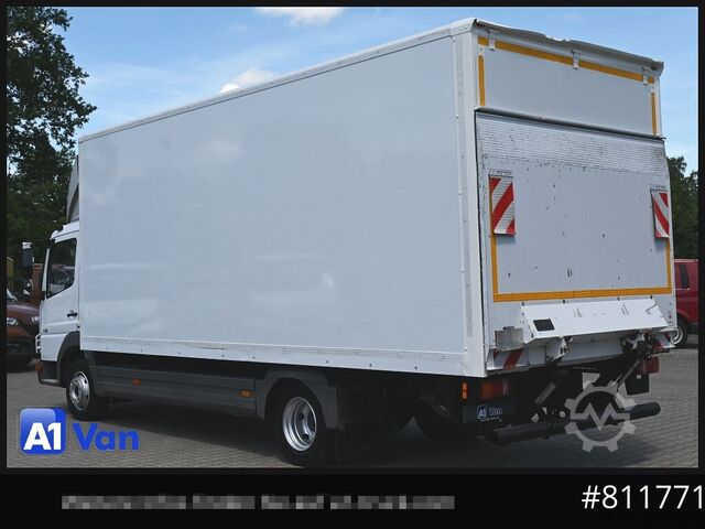Box van MERCEDES-BENZ Atego 816 Koffer, LBW, Luftfederung, Tüv Neu