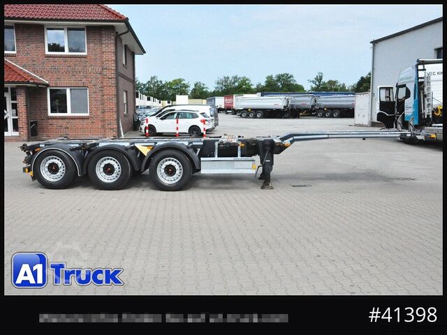 Swap body semitrailer D-TEC VCC-01, Multi, 2 x Liftachse, TÜV 06/2026, Mittelausschub