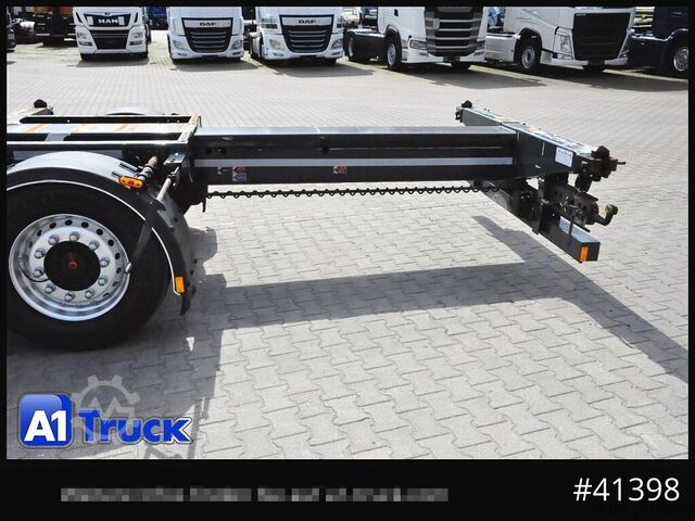 Swap body semitrailer D-TEC VCC-01, Multi, 2 x Liftachse, TÜV 06/2026, Mittelausschub