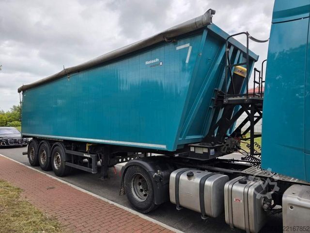 Kipper Auflieger REISCH 49 cbm Getreidekipper, SAF Scheibe, Lift