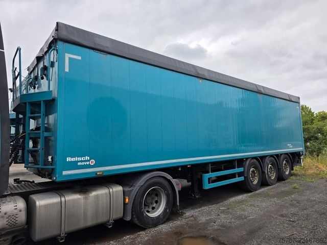 Auflieger mit Walkingfloor REISCH 65 cbm Schubboden, Lift, SAF Scheibe
