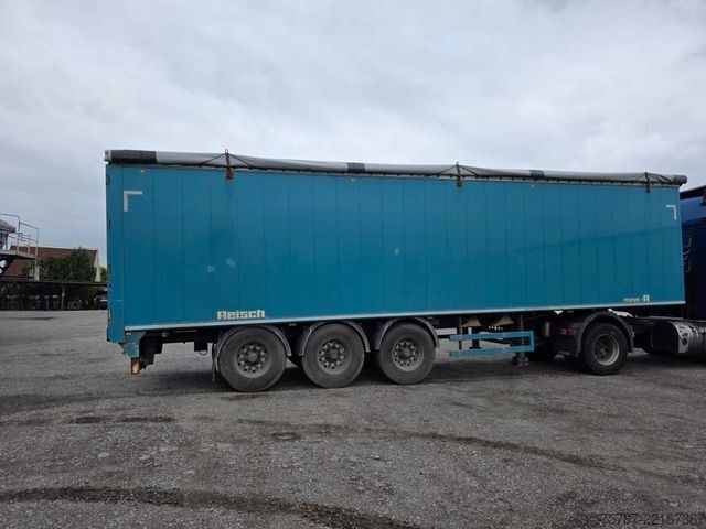 Auflieger mit Walkingfloor REISCH 65 cbm Schubboden, BPW Trommel, Kornschieber
