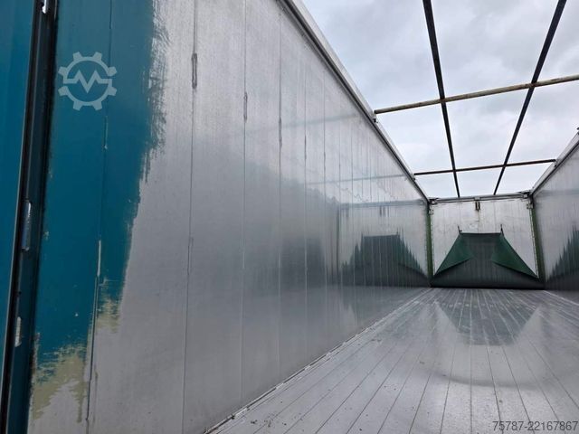 Auflieger mit Walkingfloor REISCH 65 cbm Schubboden, BPW Trommel, Kornschieber