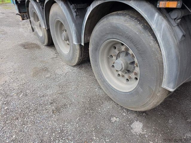 Auflieger mit Walkingfloor REISCH 65 cbm Schubboden, BPW Trommel, Kornschieber