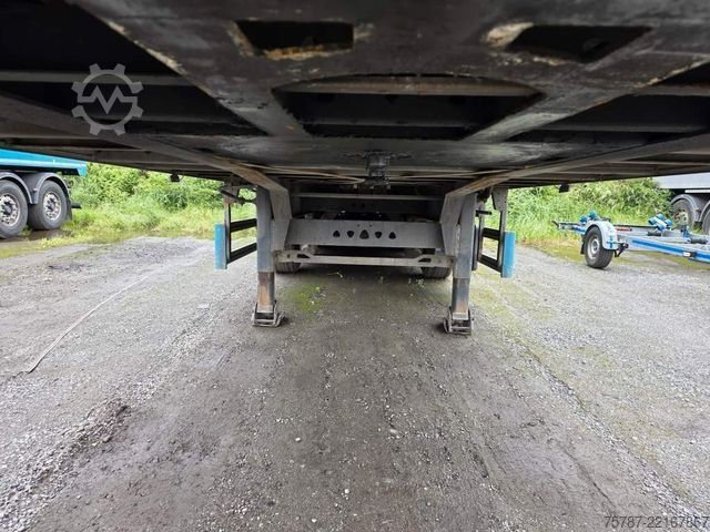 Auflieger mit Walkingfloor REISCH 65 cbm Schubboden, BPW Trommel, Kornschieber