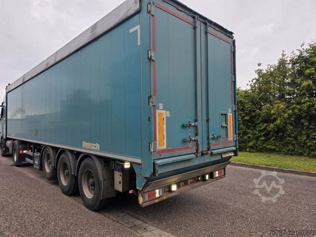 Auflieger mit Walkingfloor REISCH 65 cbm Schubboden , BPW trommel, ALCOA LM Felgen