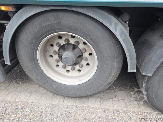 Auflieger mit Walkingfloor REISCH 65 cbm Schubboden , BPW trommel, ALCOA LM Felgen