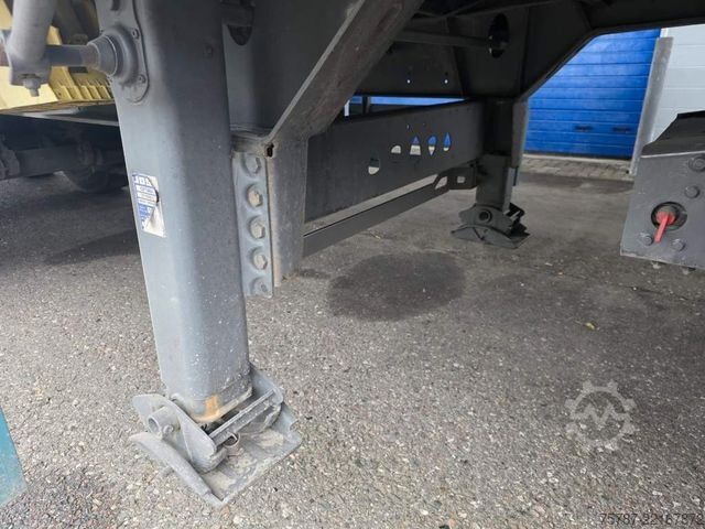 Auflieger mit Walkingfloor REISCH 65 cbm Schubboden , BPW trommel, ALCOA LM Felgen