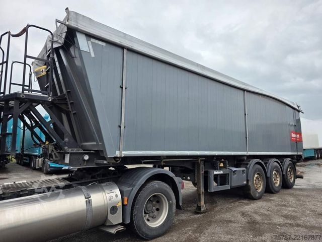 Kipper Auflieger REISCH 49 cbm Getreidekipper, SAF Trommel, Lift