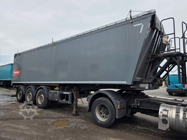 Kipper Auflieger REISCH 49 cbm Getreidekipper, SAF Trommel, Lift