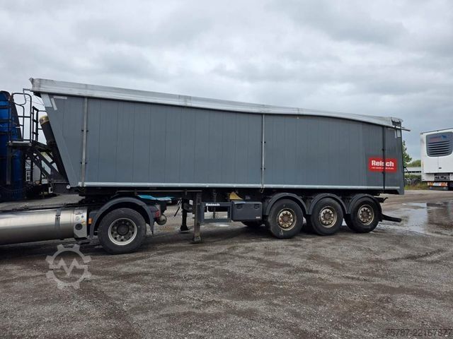 Kipper Auflieger REISCH 49 cbm Getreidekipper, SAF Trommel, Lift