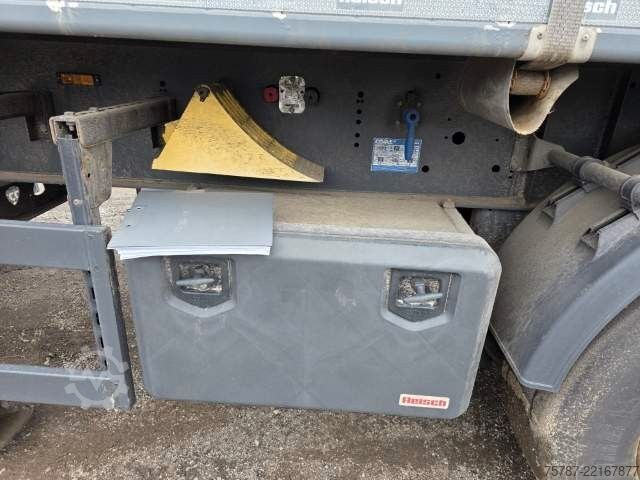 Kipper Auflieger REISCH 49 cbm Getreidekipper, SAF Trommel, Lift