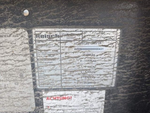 Kipper Auflieger REISCH 49 cbm Getreidekipper, SAF Trommel, Lift