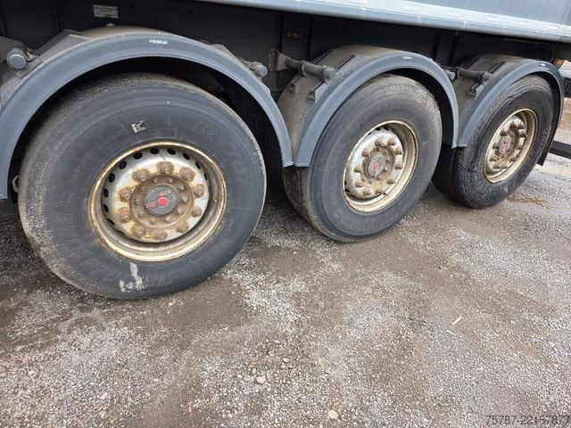 Kipper Auflieger REISCH 49 cbm Getreidekipper, SAF Trommel, Lift
