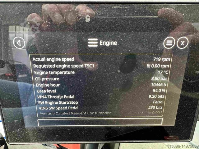 Heavy Forklift - Diesel Konecranes SMV 16-1200 C - mit NIVEAUGABEL
