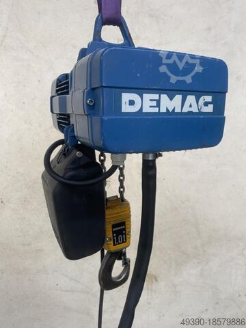 Electric chain hoist, electric lifting device, crane 1000 kg, hoist, electric hoist, electric chain DEMAG DK5-500-K-V1F4
