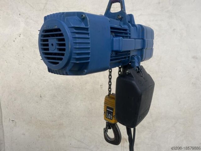 Electric chain hoist, electric lifting device, crane 1000 kg, hoist, electric hoist, electric chain DEMAG DK5-500-K-V1F4