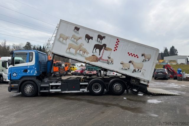 Special purpose truck SCANIA R420 6x2 Kippkasten Gebläse & Schleuse