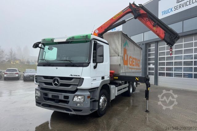 Truck mounted crane MERCEDES-BENZ Actros 2541 PK16502-4