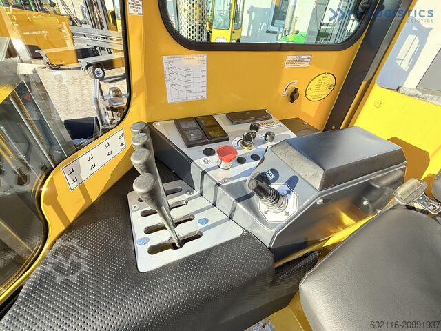 4-way forklift Combilift C5000XL GAS DUPLEX 6000MM FREE LIFT