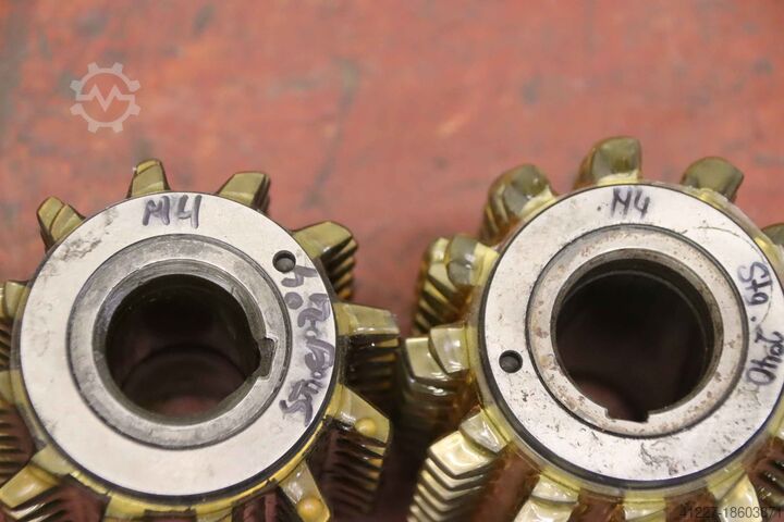 Module cutter hob, hob cutter, 6 pieces Fette Mod.4 R1  EW 20°