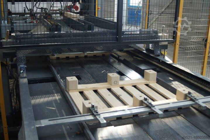 Palettenherstellungsmaschine Storti Palettennagellinie GSI 150 SV + GSI 270 PB M