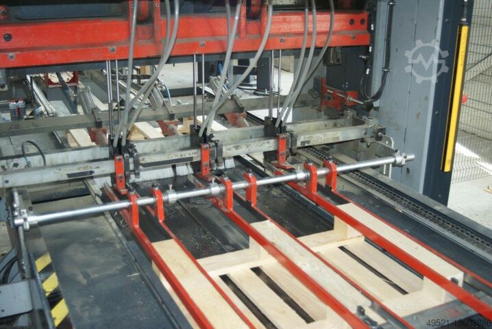 Palettenherstellungsmaschine Storti Palettennagellinie GSI 150 SV + GSI 270 PB M