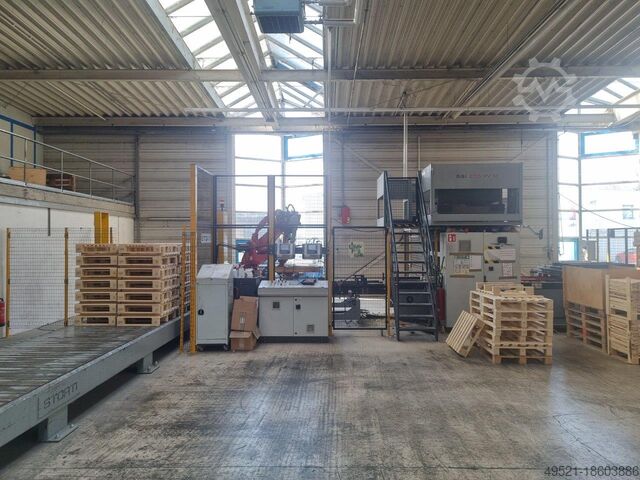 Palettenherstellungsmaschine Storti Palettennagellinie GSI 150 SV + GSI 270 PB M