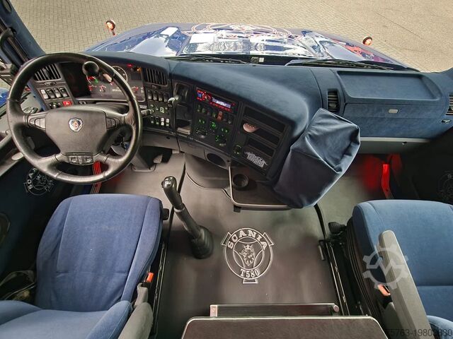 Scania T580 V8 Topline 6x2 - Original Scania Hauber / Torpedo - Manual gearbox - Show truck - Retard Scania T580 V8 Topline 6x2 - Original Scania Hauber / ...