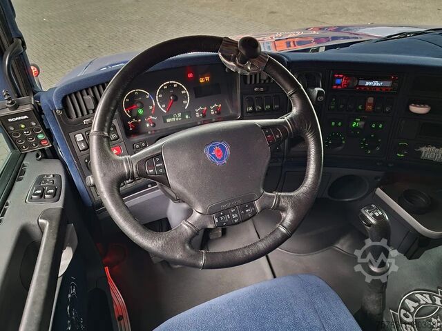 Scania T580 V8 Topline 6x2 - Original Scania Hauber / Torpedo - Manual gearbox - Show truck - Retard Scania T580 V8 Topline 6x2 - Original Scania Hauber / ...