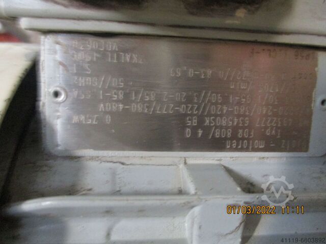 Getriebemotor Stöber FDR 80B/4Q