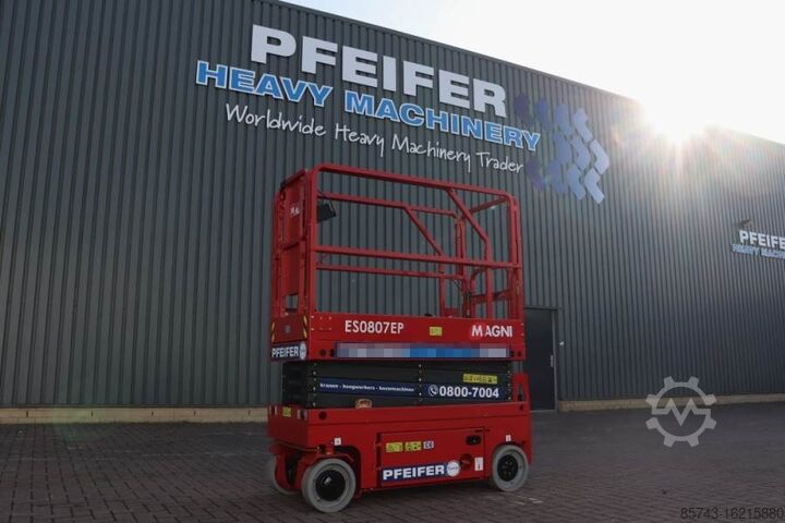 Scherenhebebühne Magni ES0807EP New And Available Directly From Stock, El