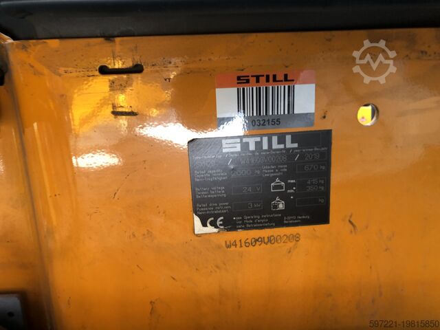 Electric Pallet Trucks Still SXH 20