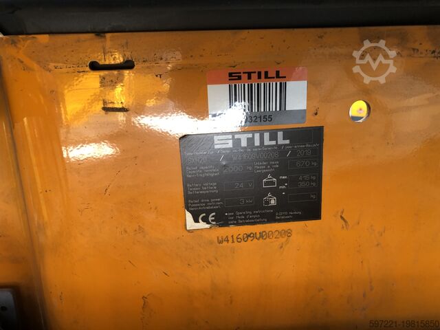 Electric Pallet Trucks Still SXH 20