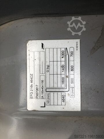 Elektrisch – 3 Räder Jungheinrich EFG 216 k