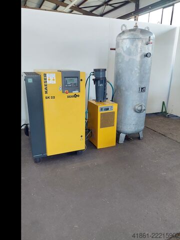 Schraubenkompressoranlage KAESER SK 22