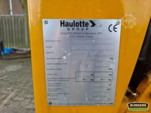 Articulated boom lift Haulotte HA12CJ+