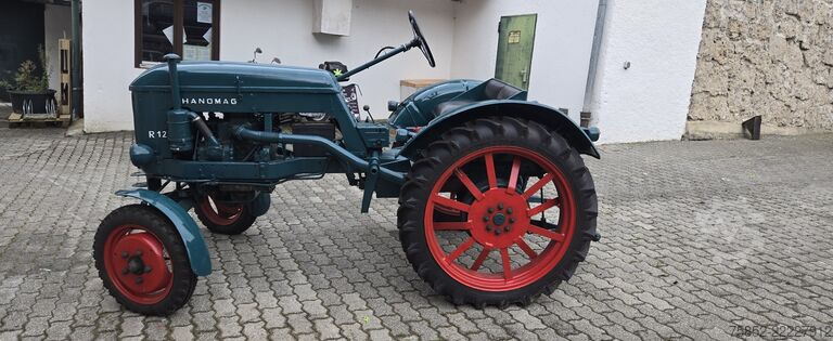 Tractor Hanomag R12 Doppelsitzbank