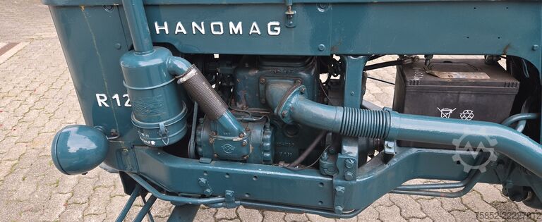 Tractor Hanomag R12 Doppelsitzbank