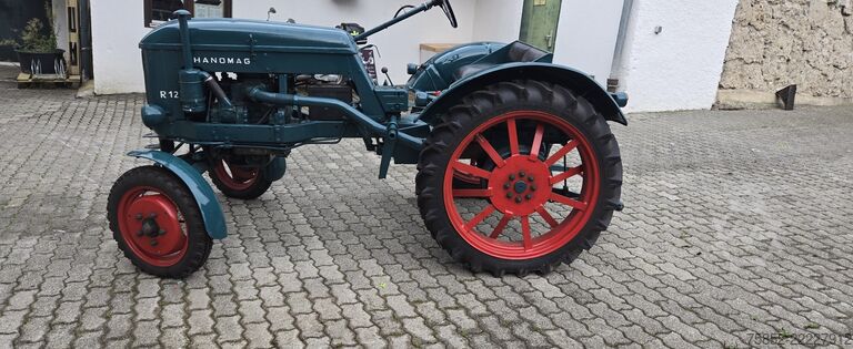 Tractor Hanomag R12 Doppelsitzbank