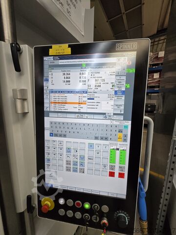 Bearbeitungszentrum neue Spindel Spinner VC 1150