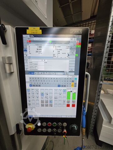Bearbeitungszentrum neue Spindel Spinner VC 1150