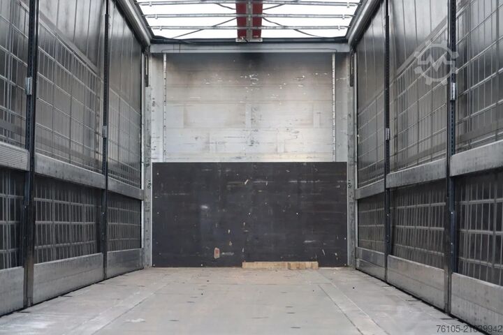 Curtain sided Kögel SN 24 Schuifzeil, Schuifdak, lift as, stuur-as,...