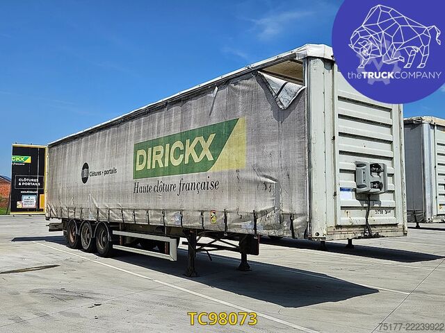 Sliding tarpaulins Fruehauf 
