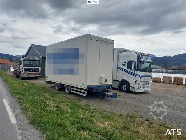NTM Box trailer w/ Side opening. NTM Box trailer w/ Side opening.