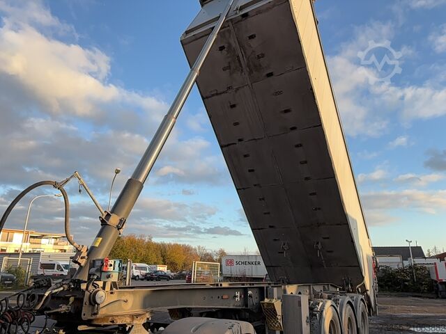 Kippauflieger Kempf 3-axle aluminium tipper semi-trailer