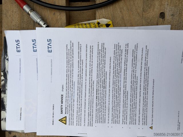 ETAS ES891.1 + ES165.1 – ECU Messsystem | CAN FlexRay Ethernet ETAS ES891.1 + ES165.1 – zestaw pomiarowy ECU | CAN FlexRay Ethernet ETAS ES891.1 + ES165.1 – zestaw pomiarowy ECU | CAN FlexRay Ethernet