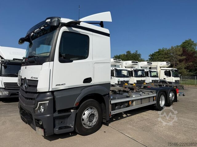 Swap body truck MERCEDES-BENZ ACTROS 2540 L BDF-Fahrgestell LBW 1,5 T*LENK