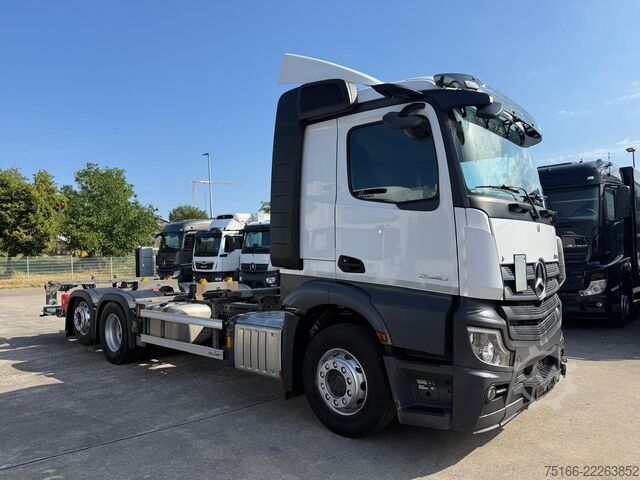 Swap body truck MERCEDES-BENZ ACTROS 2540 L BDF-Fahrgestell LBW 1,5 T*LENK